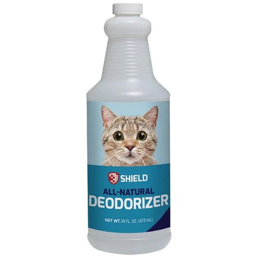 Trust Think's Shield Pet & Home Deodorizer for eliminating pet odors and freshening your home