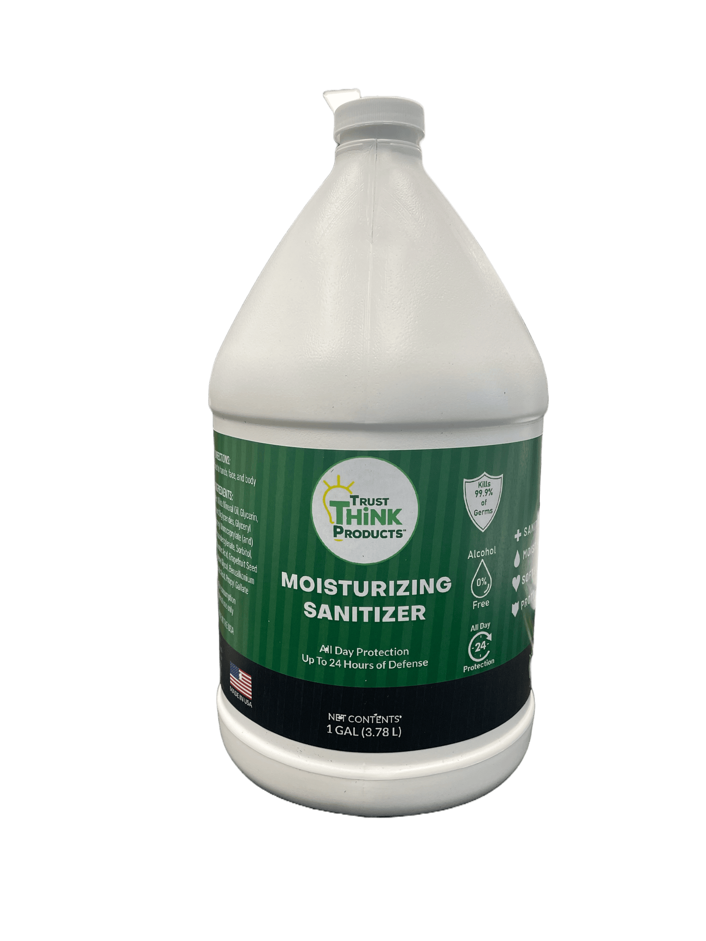 Trust Think Moisturizing Sanitizer - Gallon Bulk