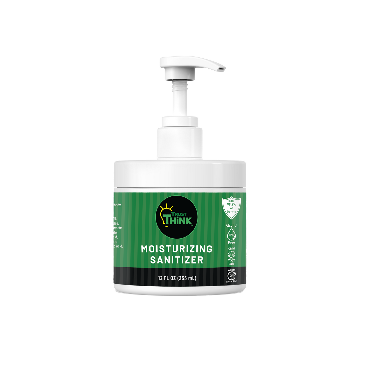 Trust Think Moisturizing Sanitizer - Pump Jar