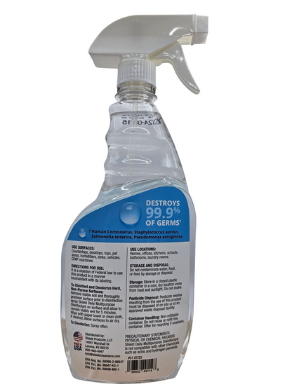 Trust Think's Shield Disinfectant Sanitizer 23oz