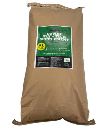 Timber Hills - Equine Fly + Tick Supplement - 45lbs Supply