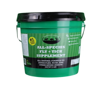 Timber Hills - All Species | Fly & Tick Supplement | 4lb (1-month Supply)