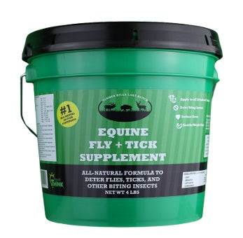 Timber Hills - Equine | Fly & Tick Supplement | 4lb (1-month Supply)