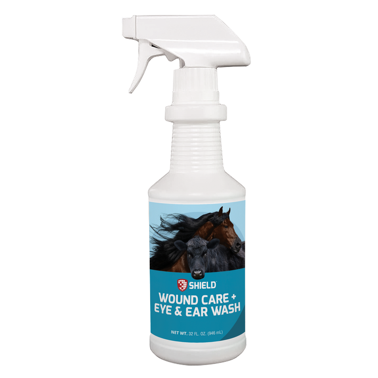 using ranch wound care+ eye & ear wash in a barn for effective animal wound care and infection prevention