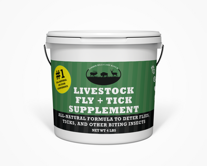 Timber Hills Lake Ranch Livestock Fly + Tick Supplement